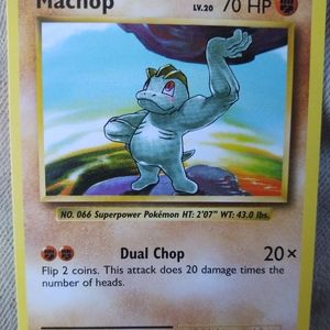 A machop pokemon